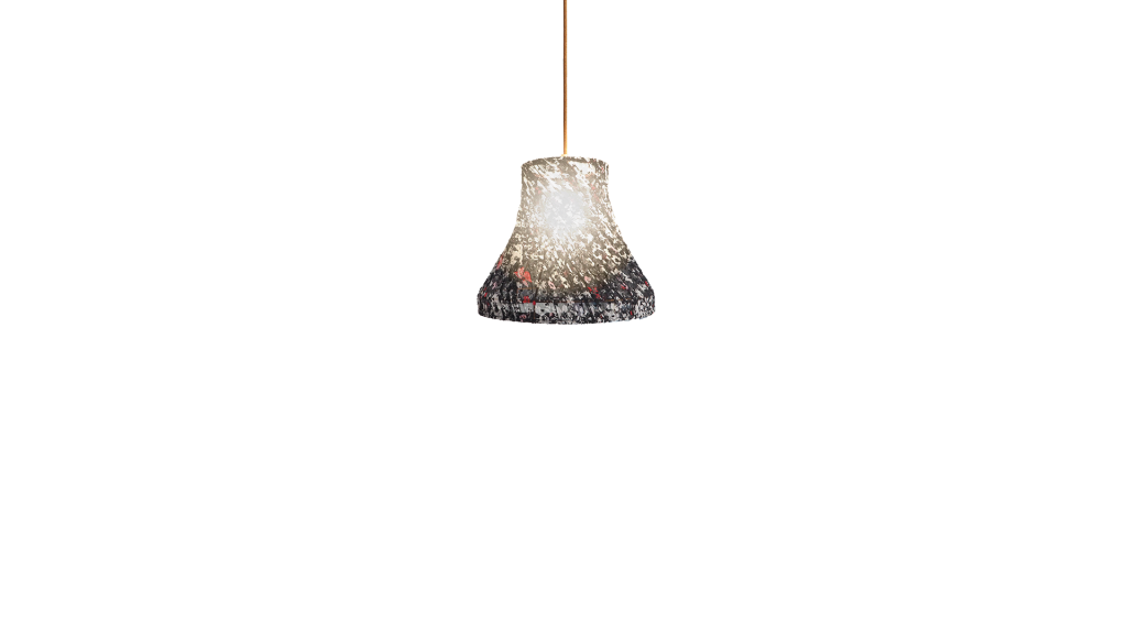 Parallax Scrolling Lampe suspendue allumée avec abat-jour